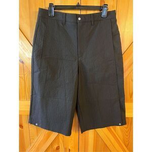 Lise Charmel Ribbed Black Capri Pants Size Large nwot (2966)